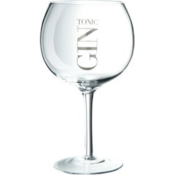 Gin Tonic Glas Op Voet 6 st.