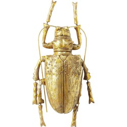Kare Wanddecoratie Longicorn Beetle Gold