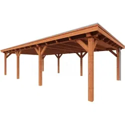 Trendhout douglas overkapping Toscane, 940 x 545 cm