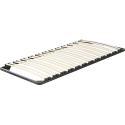 BASIC - Lattenbodem - Zwart - 90 x 200 cm - Staal