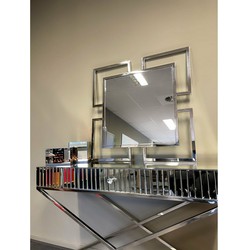 Chrome Mirror 80x80 cm