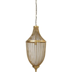 Light & Living - Hanglamp Lorice - 41x41x90 - Goud