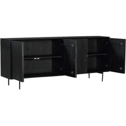 Starfurn Dressoir Madison Black | 210 cm