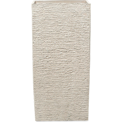 GAZA - Plantenbak - Lichtbeige - 40 cm - Stenenmix