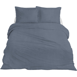 Ten Cate Premium Linnen Dekbedovertrek 200x200/220 - Dusty Blue