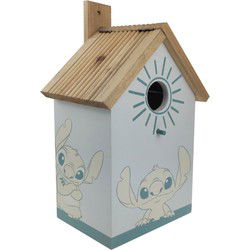 Bird House Stitch Wood 18x12x30 cm