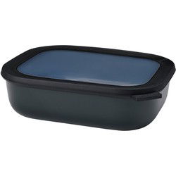 Multikom cirqula rechthoekig 2000 ml nordic black