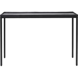 Light&living Side table 121x35x80 cm KENDRA mat zwart
