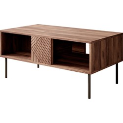 Meubella Salontafel Adelaide - Eiken - 100 cm