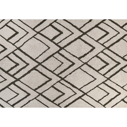 YESILKOY  - Vloerkleed - Donkergroen - 160 x 230 cm - Katoen