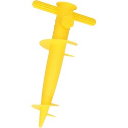 Gele parasolvoet / parasolstandaard - Parasolvoeten