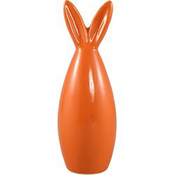 PTMD Deco Object Raeyan - 8x8x25 cm - Keramiek - Oranje