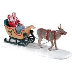 North pole sleigh ride