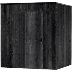 Douglas berging Brooklyn zwart gespoten 219 x 219 x 241 cm inclusief deur Tuindeco
