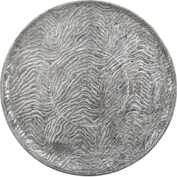 Beliani KITNOS - Blad-Zilver-IJzer