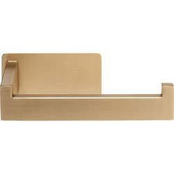 XIVADA WC rolhouder Luca - Zonder Boren - Rvs - Zelfklevend - Goud