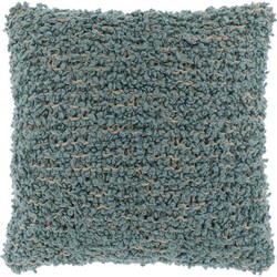 Kussen Joey - Mineral Blue - Blauw - 45x45cm