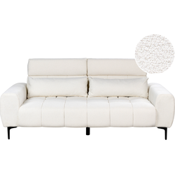 VEGAMO - Driezitsbank - Bouclé - Wit