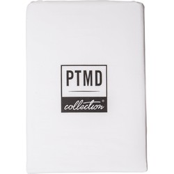 PTMD Dekbedovertrek katoen wit maat in cm: 240 x 220