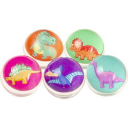 Duckiez Stuiterbal Dinosaurus 32Mm - 50 stuks