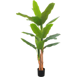 PrettyPlants Kunst Bananenplant B - Nepplanten - Home Decor - Kunstplanten Binnen - Groot Formaat - 180cm