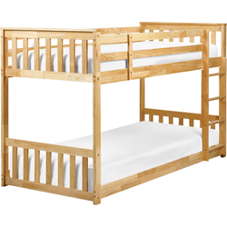 LAZER - Kinderbed - Lichtbruin - 90 x 200 cm - Hout