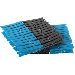 Wasknijpers plastic 48 stuks Clean Home