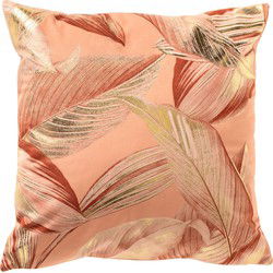 Dutch Decor MAYSA - Sierkussen 45x45 cm - Peach Bloom - multicolor roze - Dutch Decor