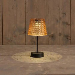 Solar tafellamp amber