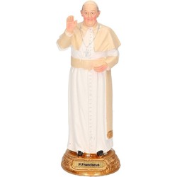 Paus Franciscus beeldje 15 cm - Beeldjes