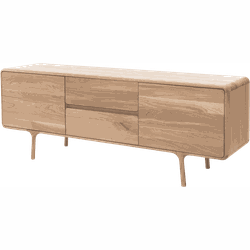 Gazzda Fawn sideboard 180 houten dressoir naturel - 180 x 65 cm