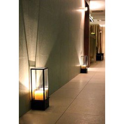 Tafellamp landelijke stijl LED design 1 kaars 450mm breed