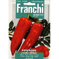 Paprika, Peperone Corno Rosso 97/7 - Franchi