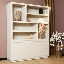 Starfurn Vakkenkast Brussel Sand XL | 160 cm