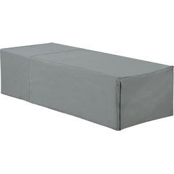 Beliani CHUVA - Meubelhoes-Grijs-PVC