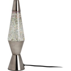 Leitmotiv - Tafellamp Glitter - Zilver