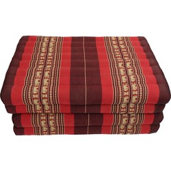 Fine Asianliving Thais Kussen Matras Gevouwen 80x200x8cm Mat Kussen