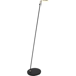 Steinhauer vloerlamp Turound - zwart - metaal - 2561ZW