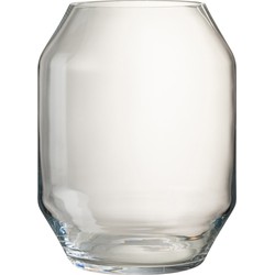 J-line - Vaas Lilou Glas Transparant Small - 25x25x32cm