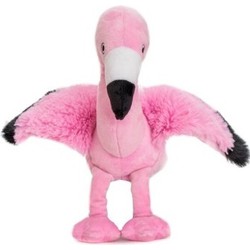 Magnetron knuffel flamingo 18 cm - Opwarmknuffels