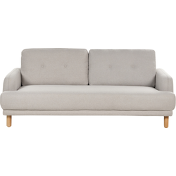 TUVE - Driezitsbank - Taupe - Polyester