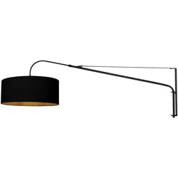 Trendy Wandlamp Sirius Zwart