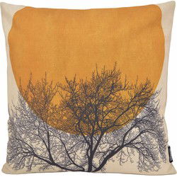 Sierkussen Moon & Tree | 45 x 45 cm | Katoen/Linnen