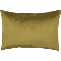 Clayre & Eef Kussenhoes 35x50 cm Groen Polyester Rechthoek