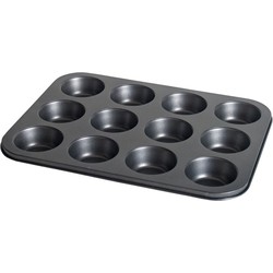 Muffins en cupcakes bakken bakvorm/bakblik 35 x 26 cm - voor 12x stuks - Muffinvormen / cupcakevormen