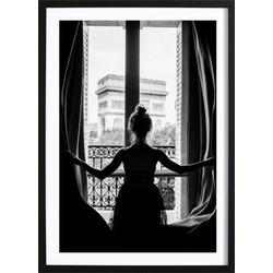 Girl in Paris Poster (29,7x42cm)