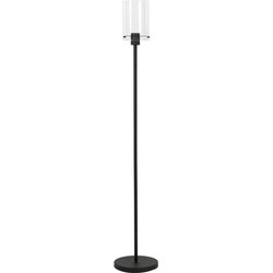Light&living Vloerlamp Ø25x151 cm VANCOUVER mat zwart