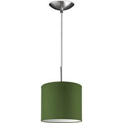 hanglamp tube deluxe bling Ø 20 cm - groen