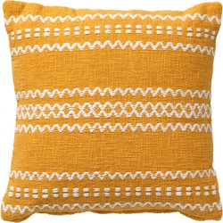 Dutch Decor RIZA - Kussenhoes 45x45 cm - 100% katoen - Golden Glow - geel - Dutch Decor