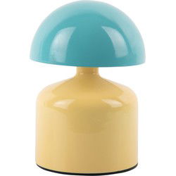 Leitmotiv - Tafellamp Funky Impetu LED - Soft yellow & turquoise blue
